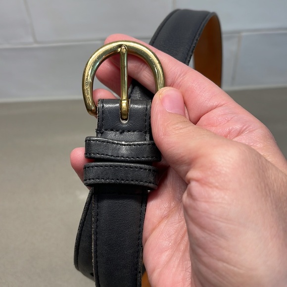 Vintage Coach Navy Belt - Picture 2 of 8